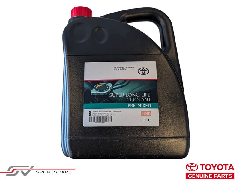 Toyota Super Long Life premix Coolant Pink – Rideround